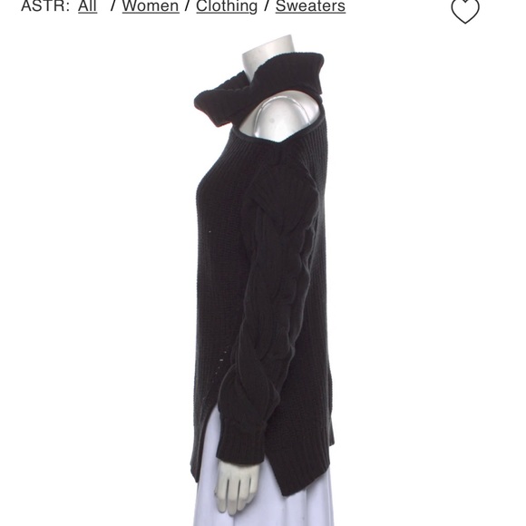 ASTR black turtleneck - Picture 2 of 3
